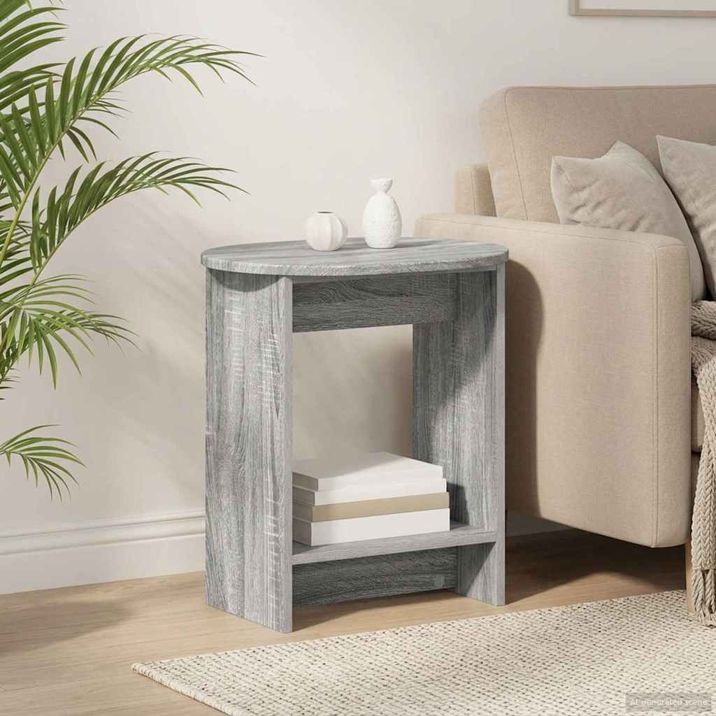 Beistelltisch Sonoma-Grau 50 x 39,5 x 55 cm Holzwerkstoff