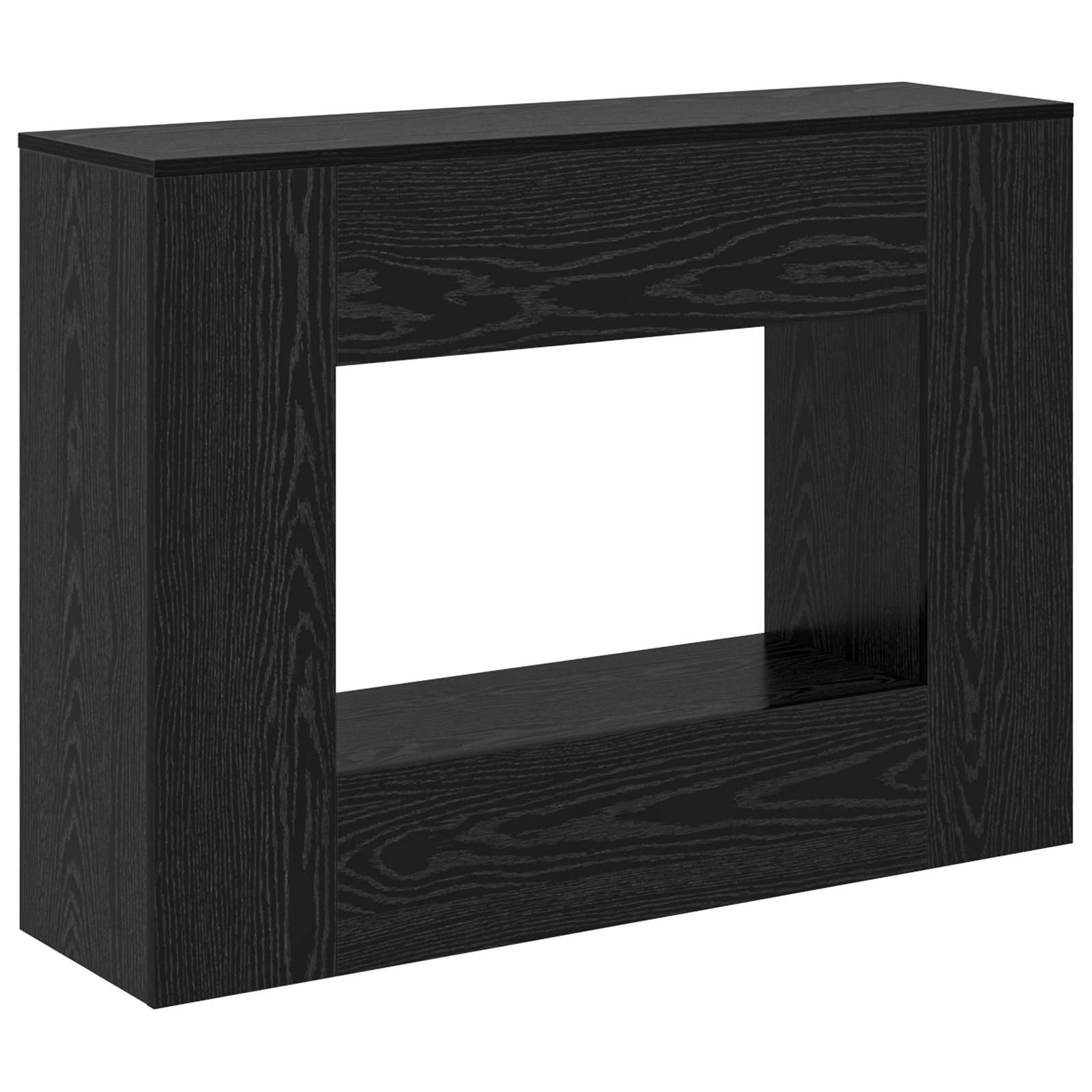 Schwarz Eichen-Optik 101 x 29 x 74 cm