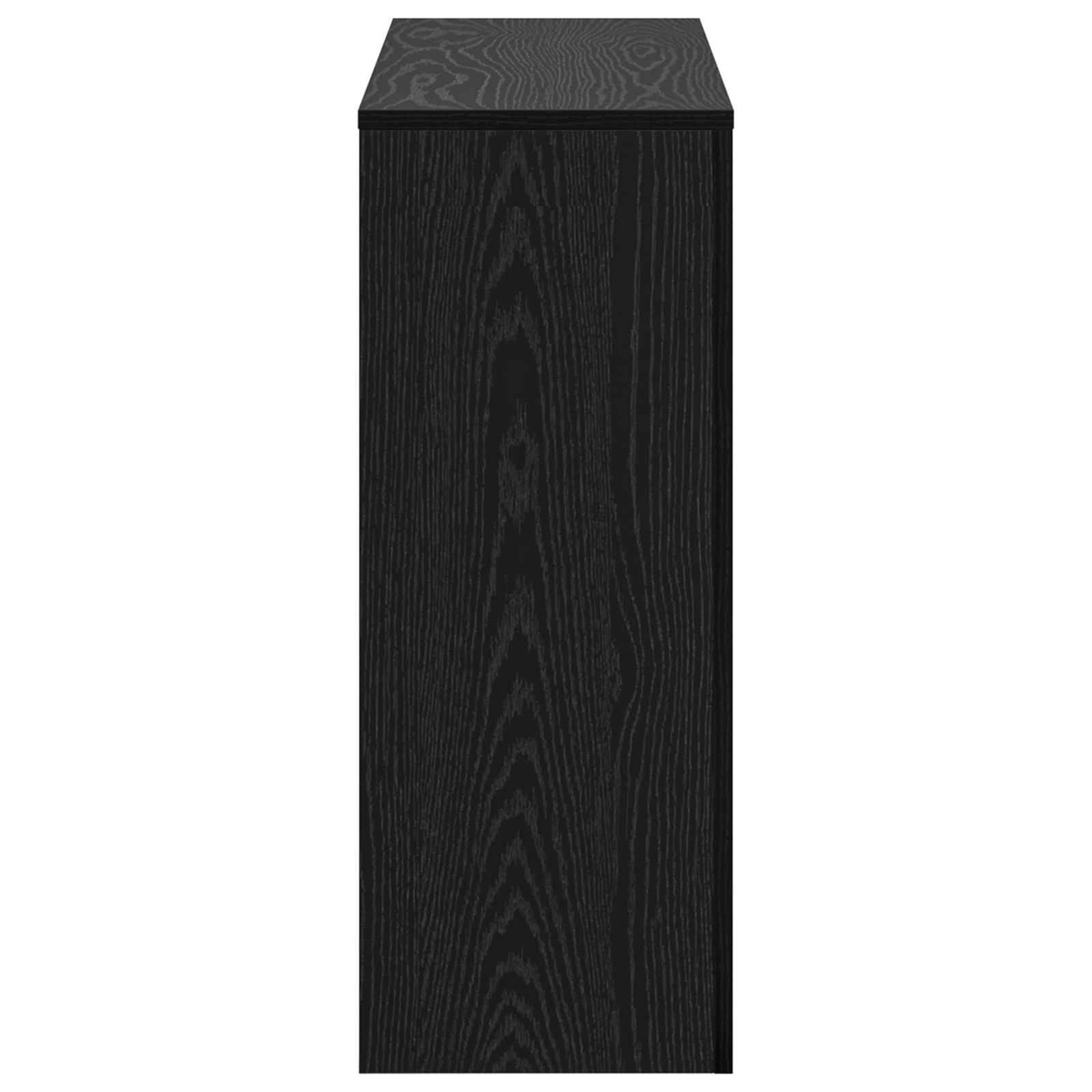 Schwarz Eichen-Optik 101 x 29 x 74 cm