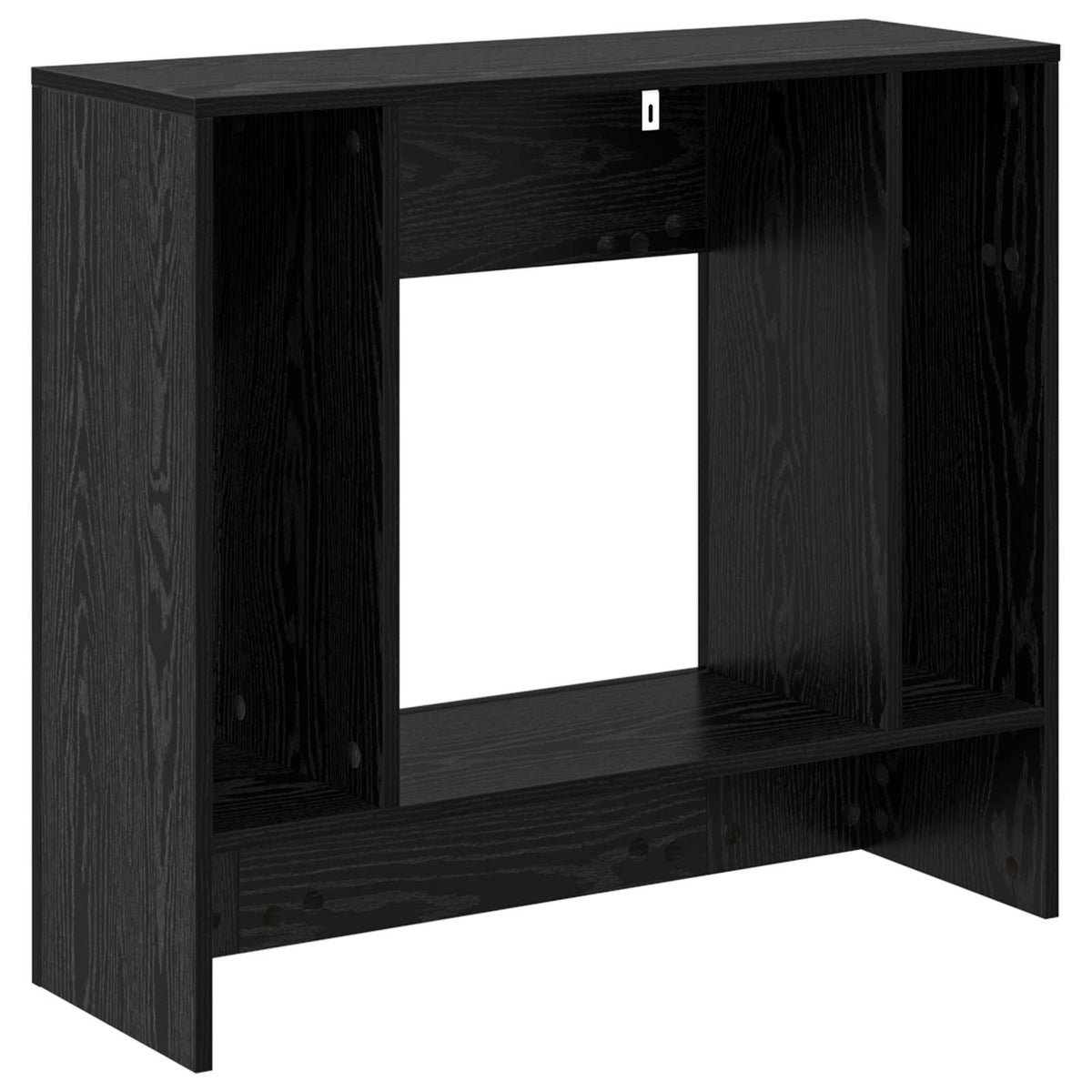 Schwarz Eichen-Optik 82 x 29 x 74 cm