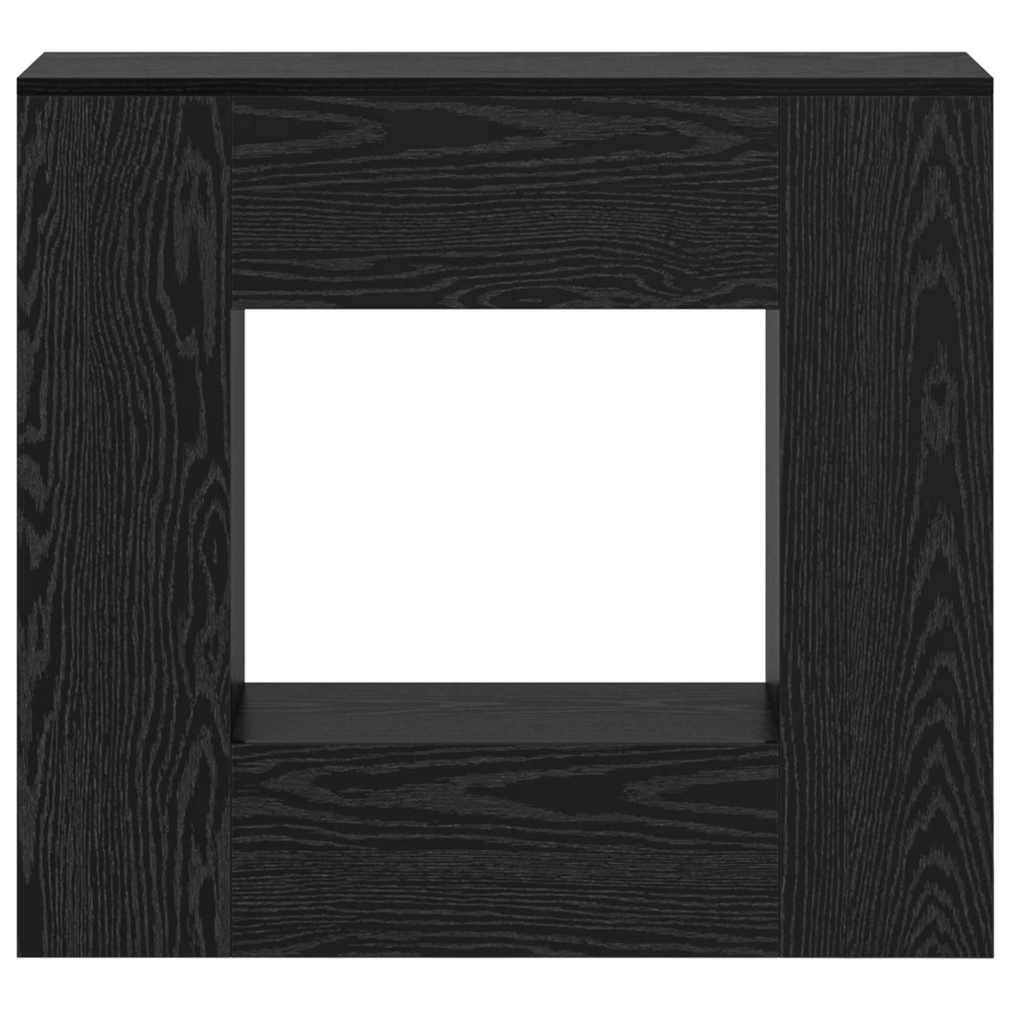Schwarz Eichen-Optik 82 x 29 x 74 cm