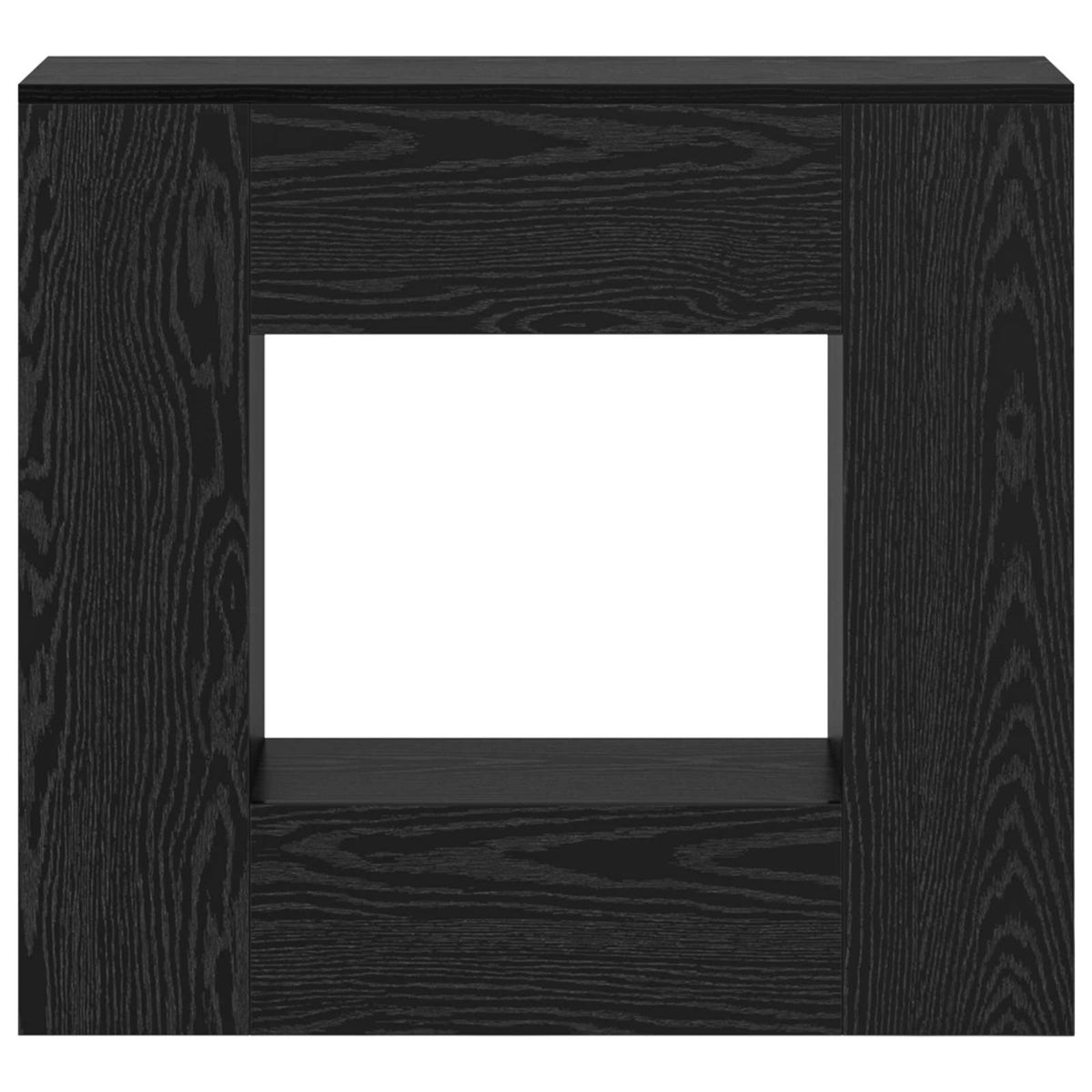 Schwarz Eichen-Optik 82 x 29 x 74 cm