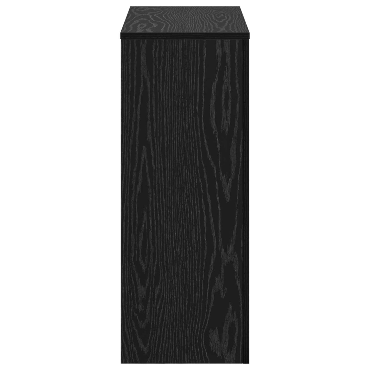 Schwarz Eichen-Optik 82 x 29 x 74 cm