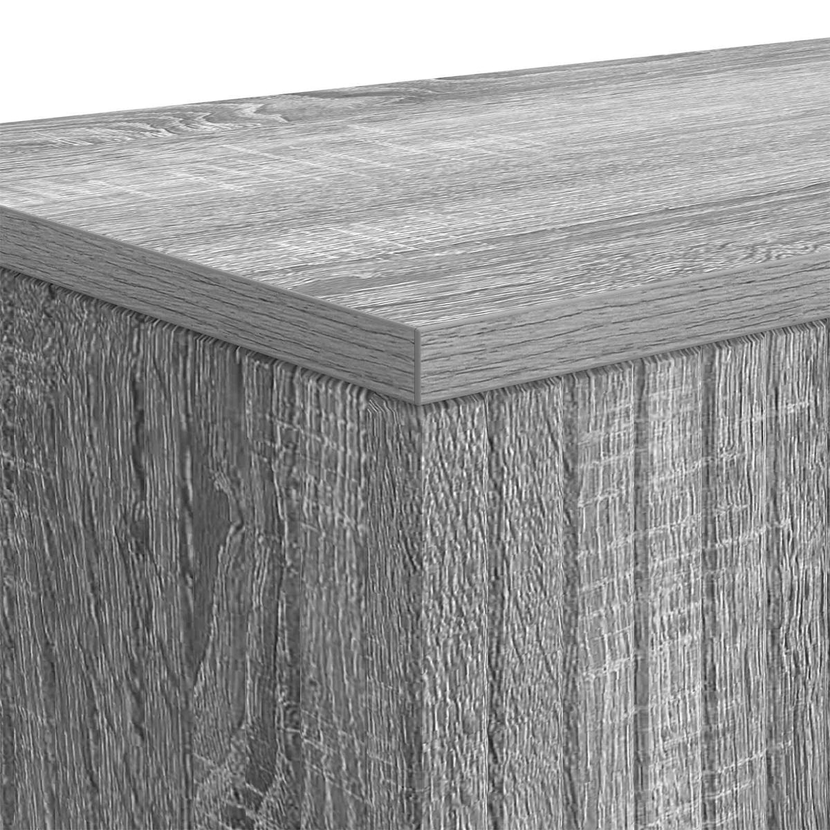 Konsolentisch Sonoma-Grau 101 x 29 x 74 cm Holzwerkstoff