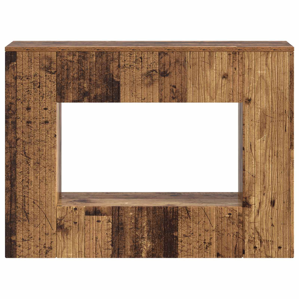Konsolentisch Altholz 101 x 29 x 74 cm Holzwerkstoff
