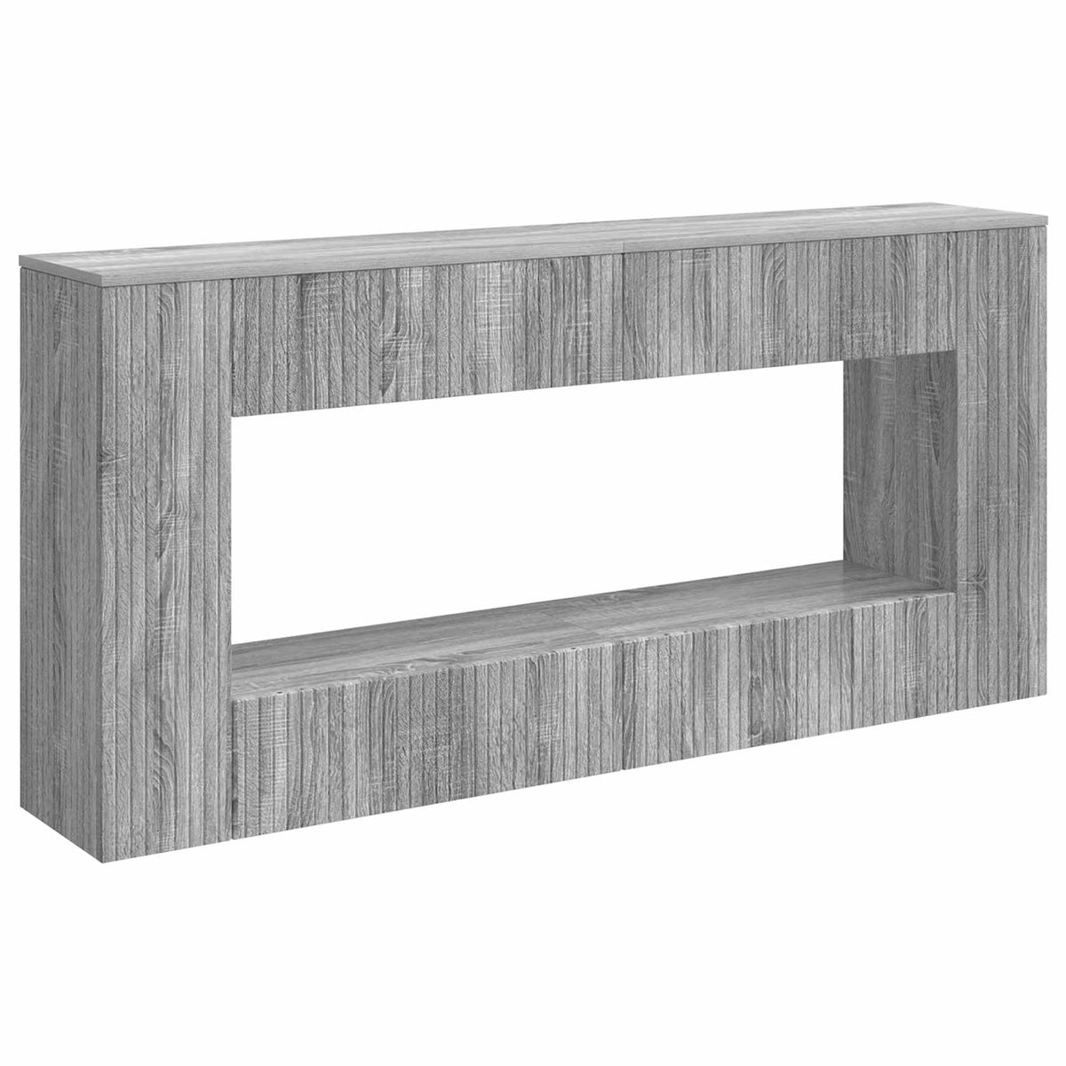 Konsolentisch Sonoma-Grau 155 x 29 x 74 cm Holzwerkstoff
