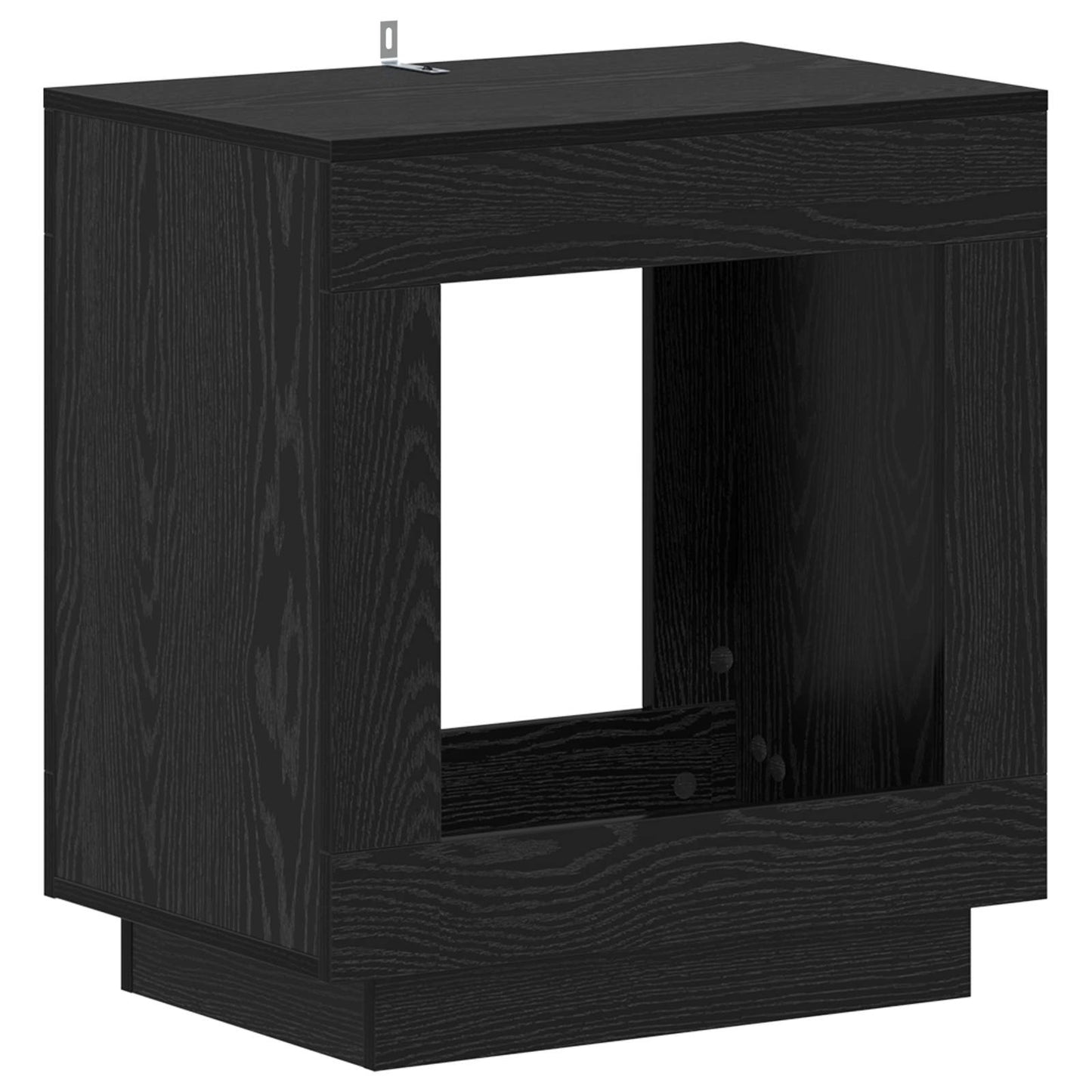 Beistelltisch Schwarze Eiche 60 x 40 x 65 cm Holzwerkstoff