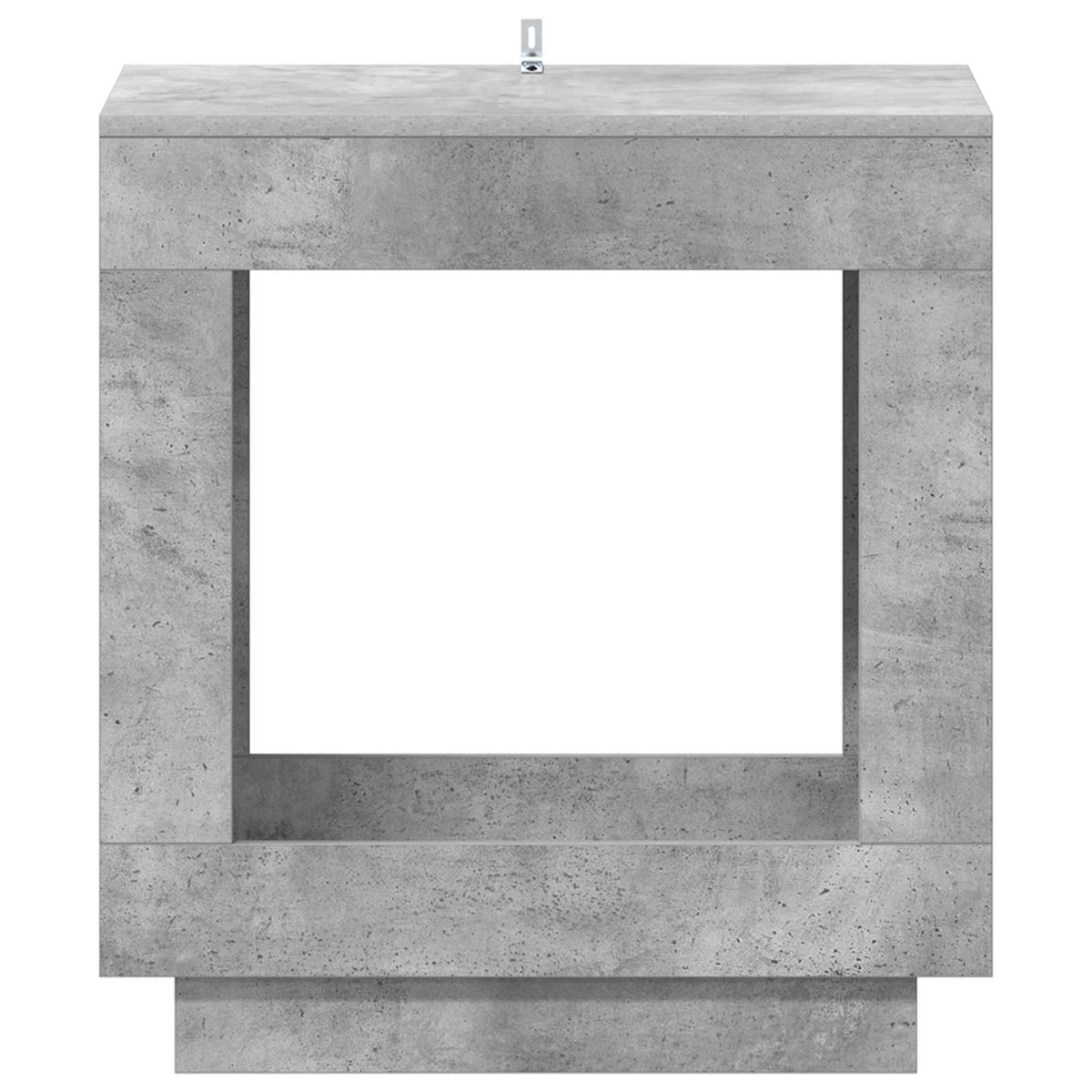 Beistelltisch Betongrau 60 x 40 x 65 cm Holzwerkstoff