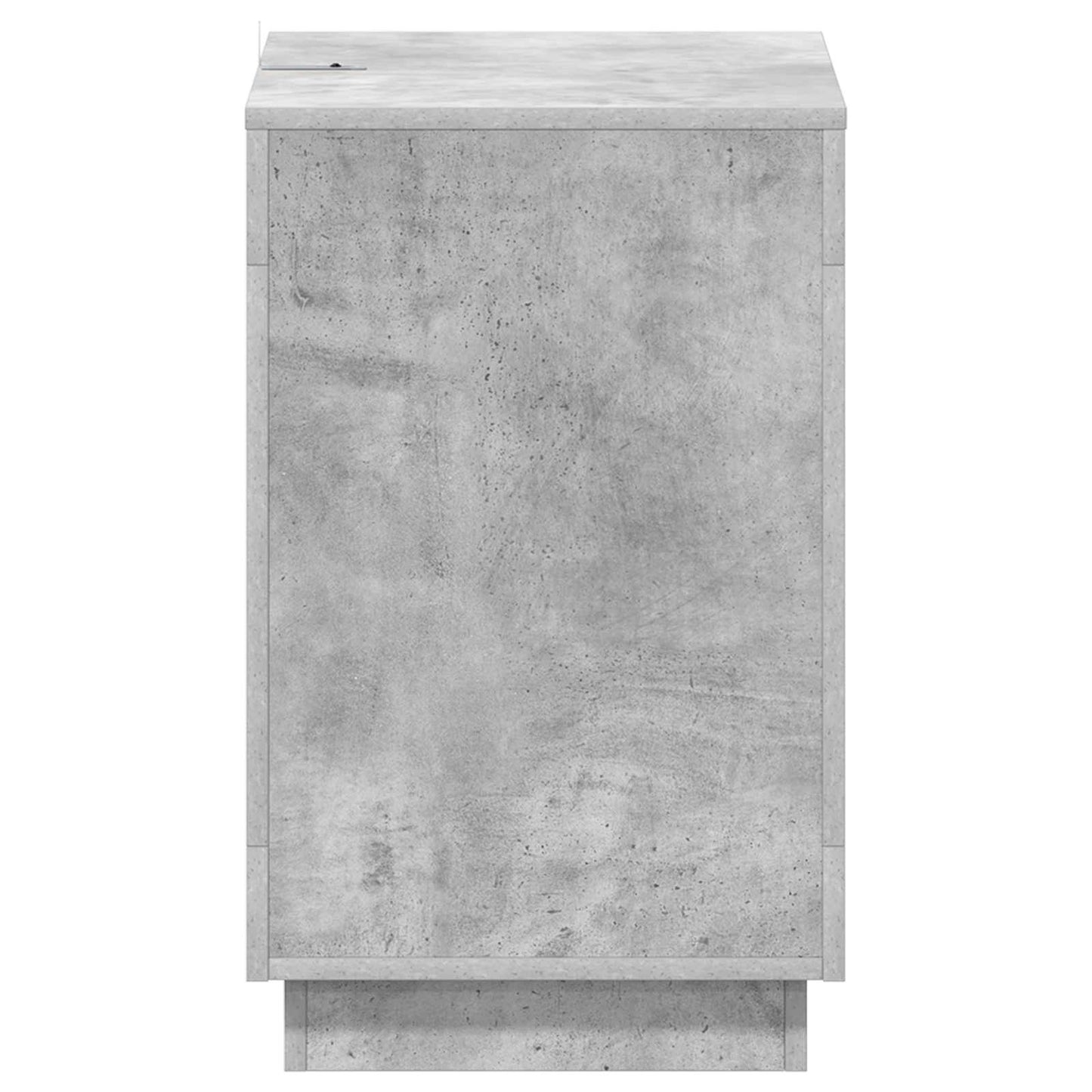 Beistelltisch Betongrau 60 x 40 x 65 cm Holzwerkstoff