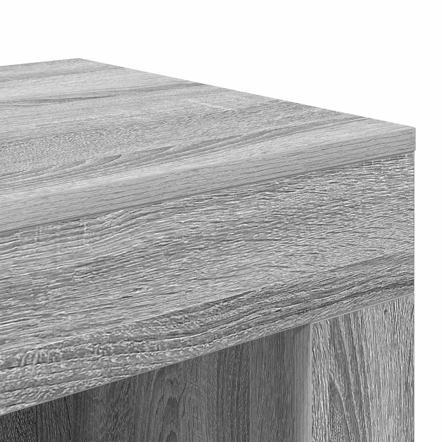 Beistelltisch Graues Sonoma 60 x 40 x 65 cm Holzwerkstoff