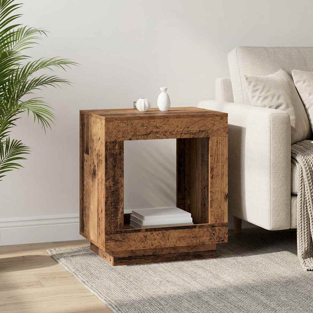 Beistelltisch Altholz 60 x 40 x 65 cm Holzwerkstoff