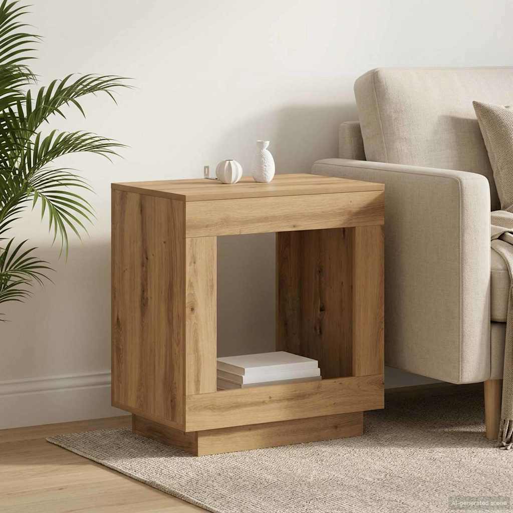 Beistelltisch Artisan-Eiche 60 x 40 x 65 cm Holzwerkstoff