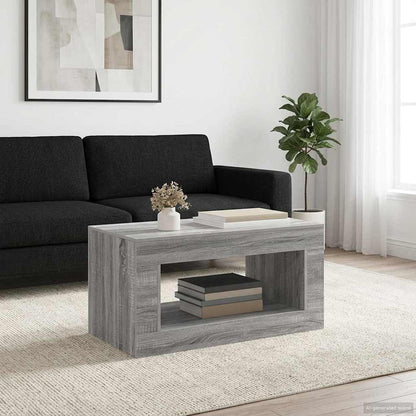 Couchtisch Graues Sonoma 99.5 x 50 x 50 cm Holzwerkstoff