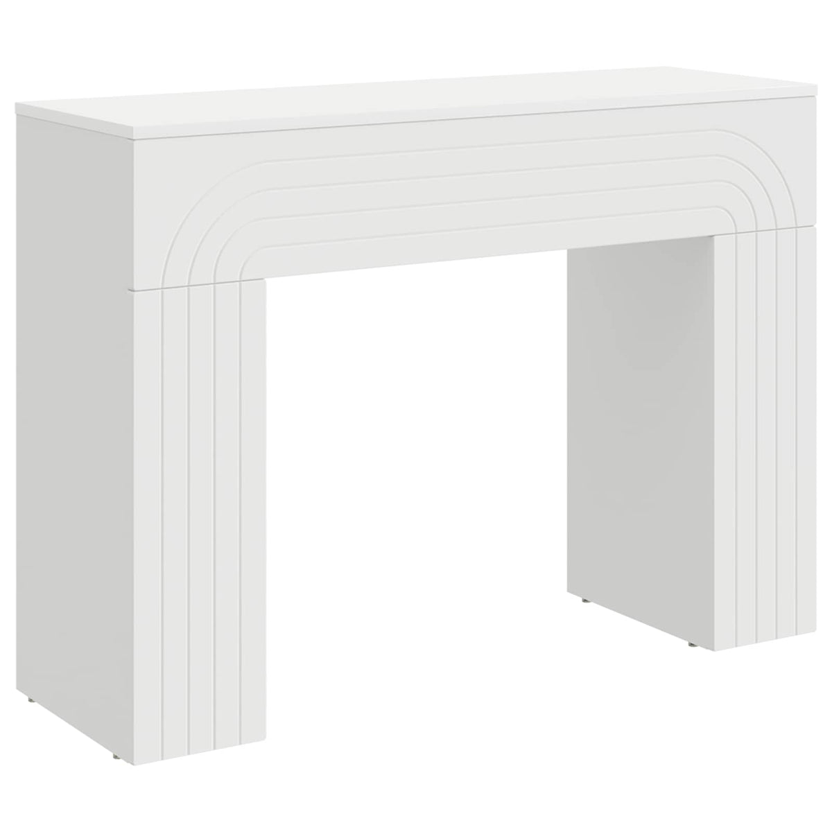 Couchtisch Weiß 102 x 35 x 75 cm Holzwerkstoff