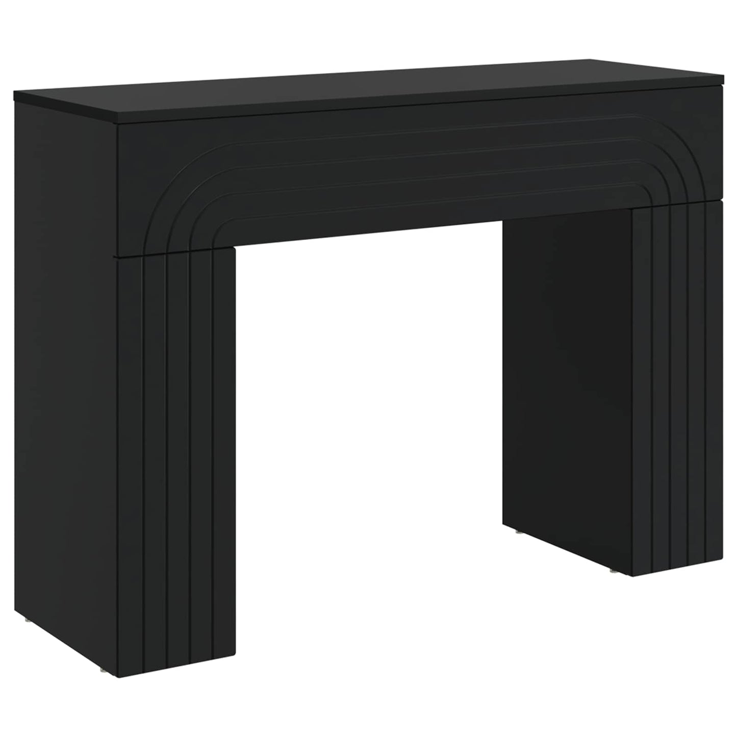 Couchtisch Schwarz 102 x 35 x 75 cm Holzwerkstoff