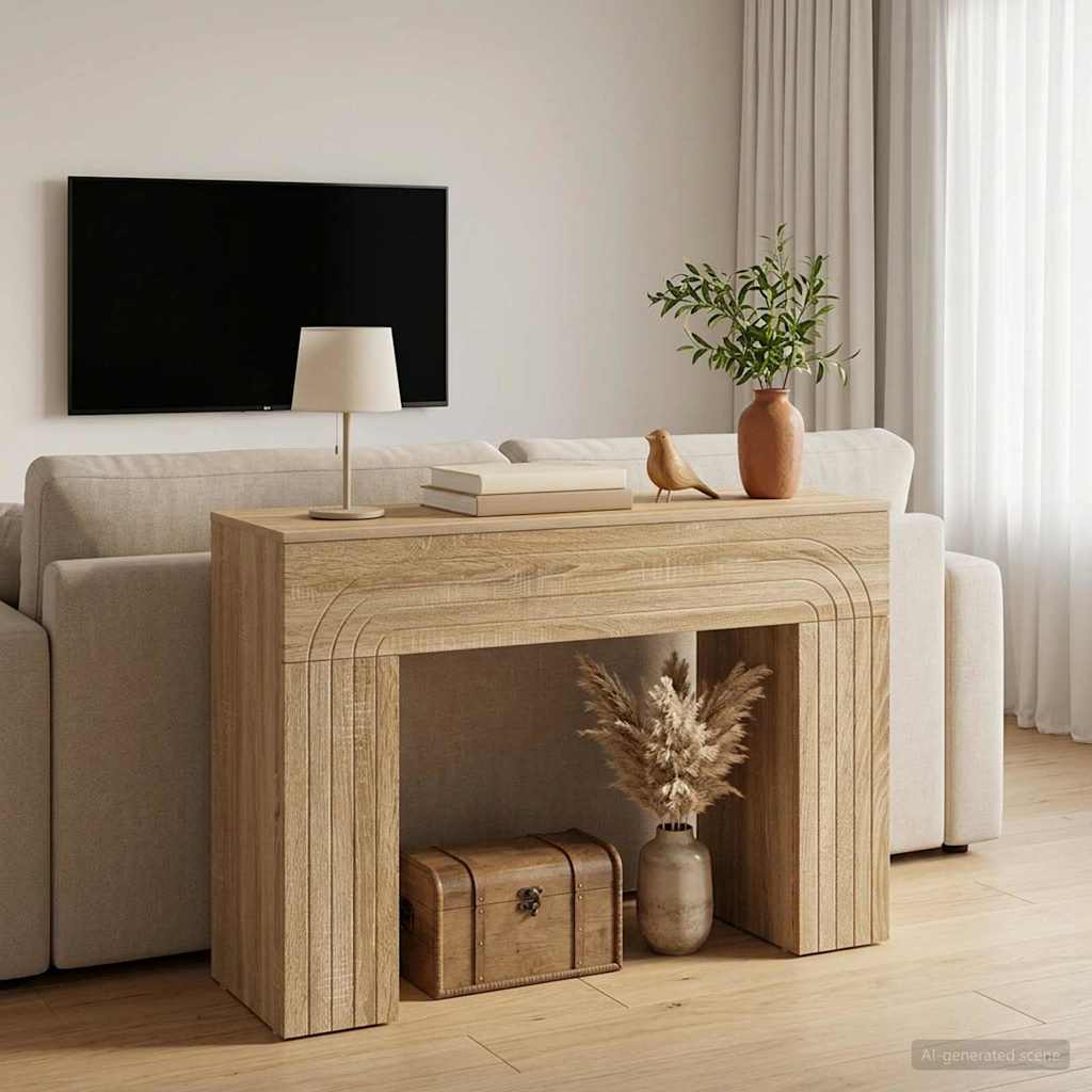 Couchtisch Sonoma-Eiche 102 x 35 x 75 cm Holzwerkstoff