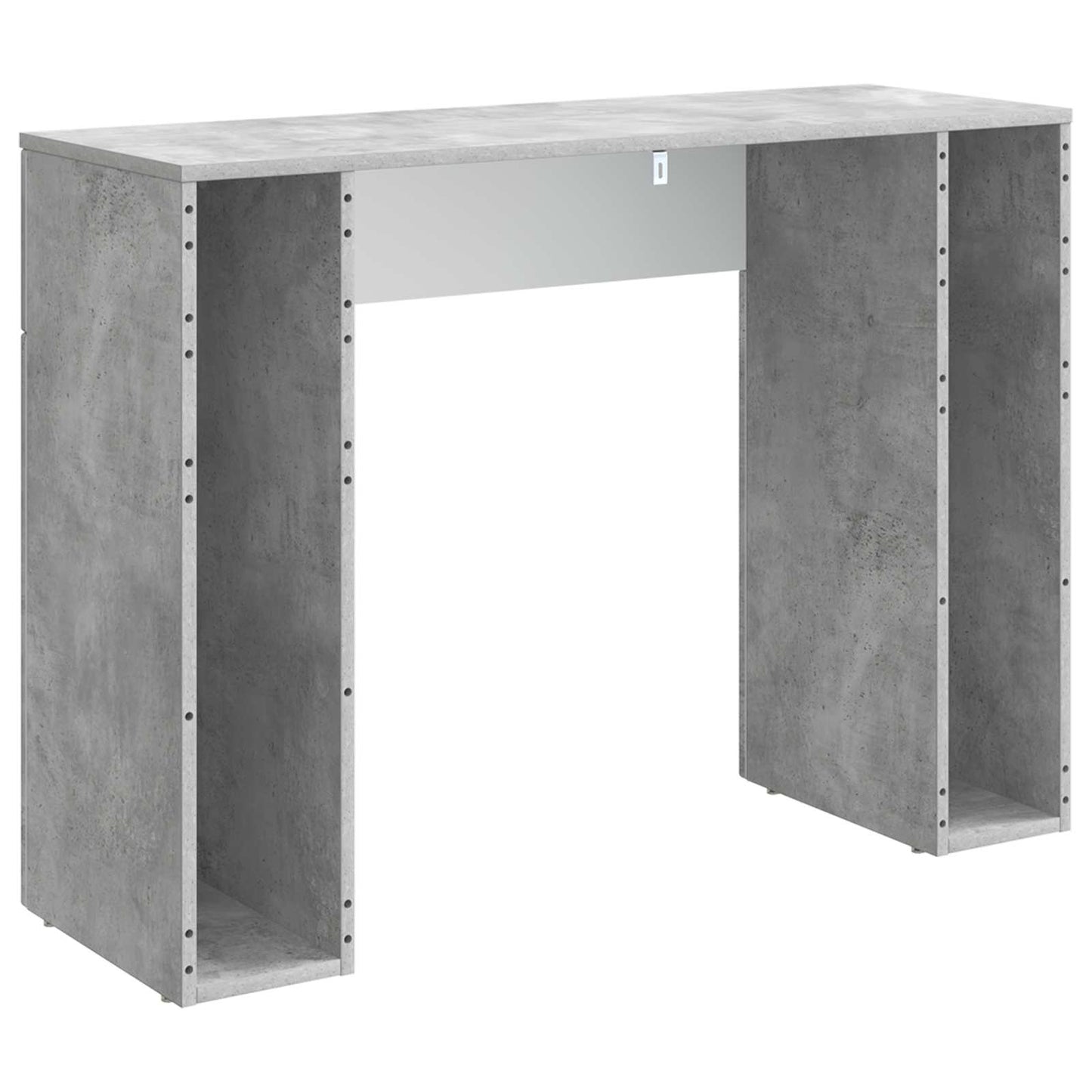 Couchtisch Betongrau 102 x 35 x 75 cm Holzwerkstoff