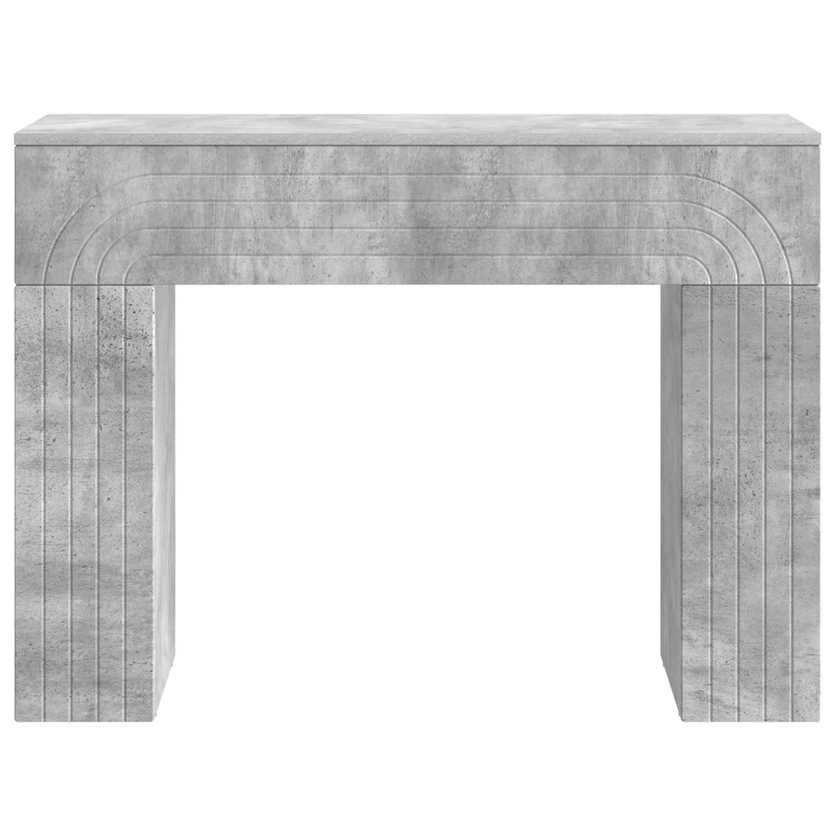 Couchtisch Betongrau 102 x 35 x 75 cm Holzwerkstoff