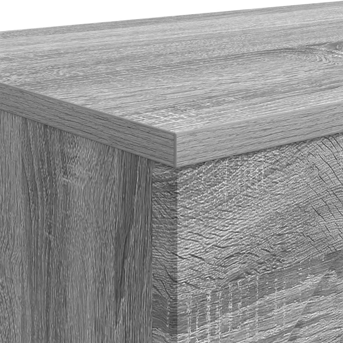 Couchtisch Sonoma-Grau 102 x 35 x 75 cm Holzwerkstoff