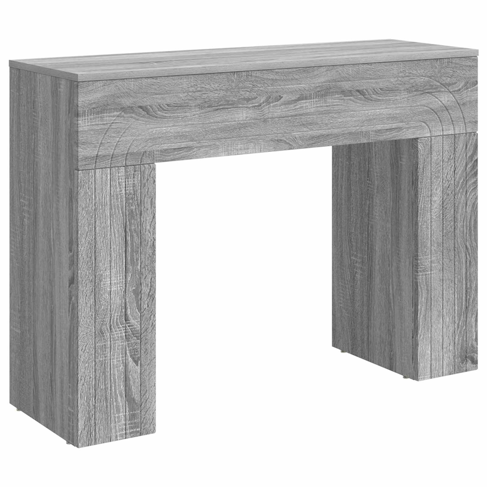 Couchtisch Sonoma-Grau 102 x 35 x 75 cm Holzwerkstoff
