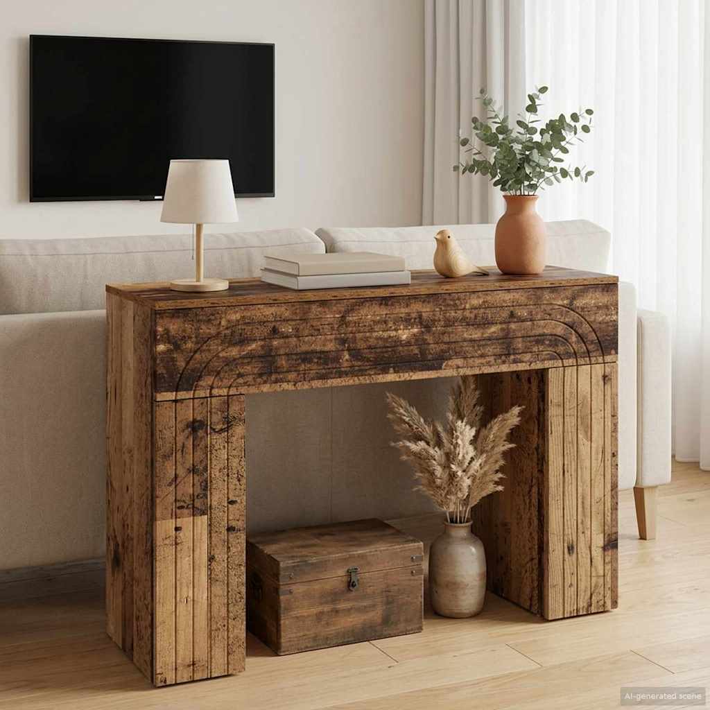 Couchtisch Altholz 102 x 35 x 75 cm Holzwerkstoff