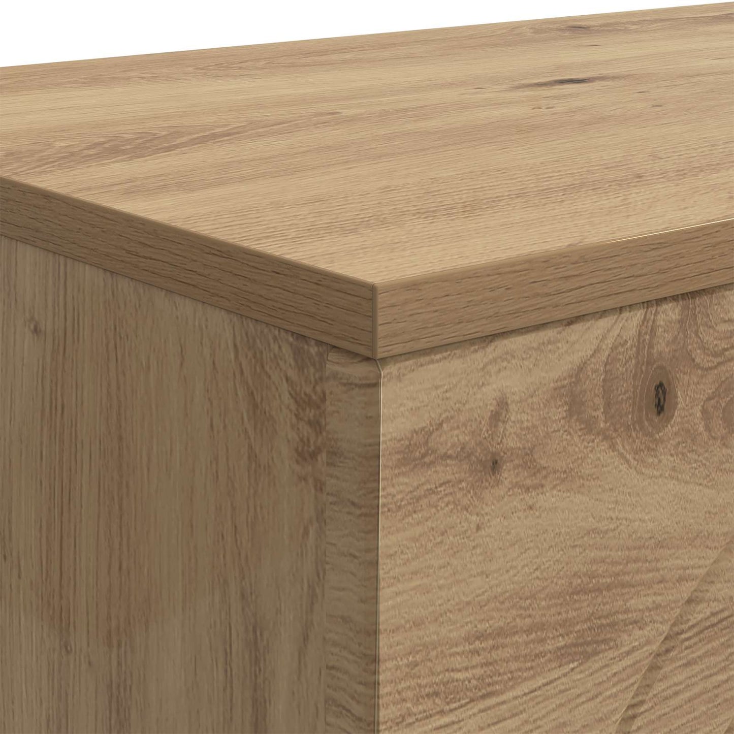 Couchtisch Artisan-Eiche 102 x 35 x 75 cm Holzwerkstoff