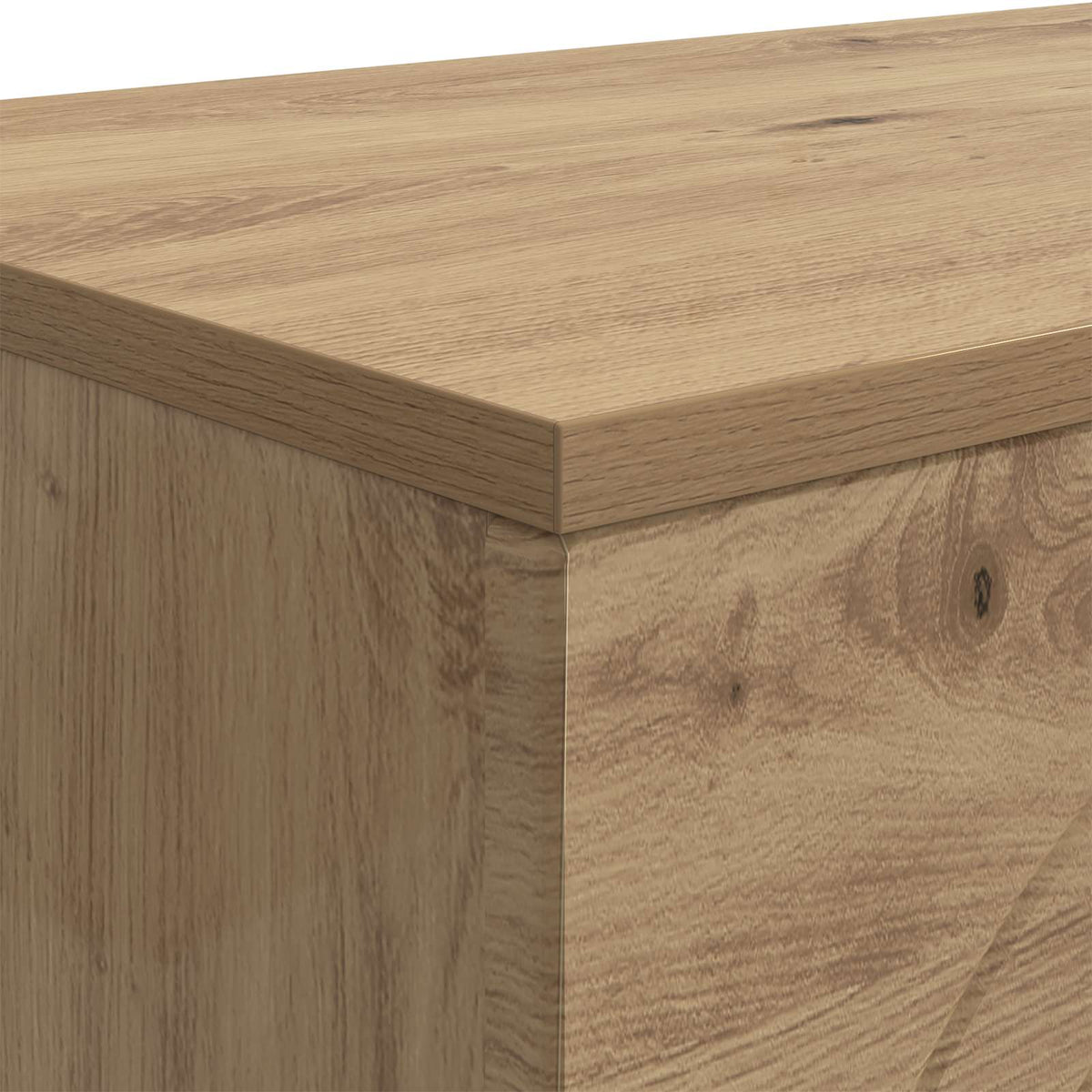 Couchtisch Artisan-Eiche 102 x 35 x 75 cm Holzwerkstoff