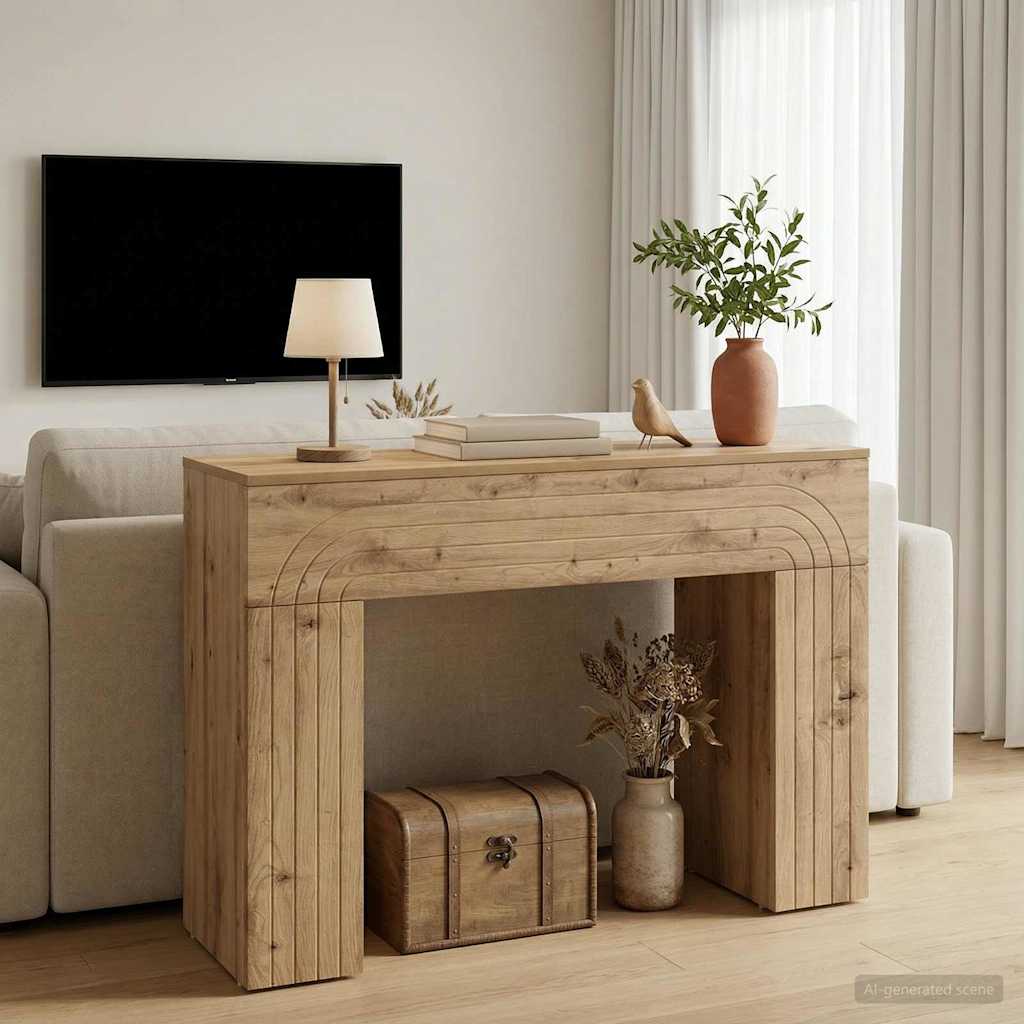 Couchtisch Artisan-Eiche 102 x 35 x 75 cm Holzwerkstoff