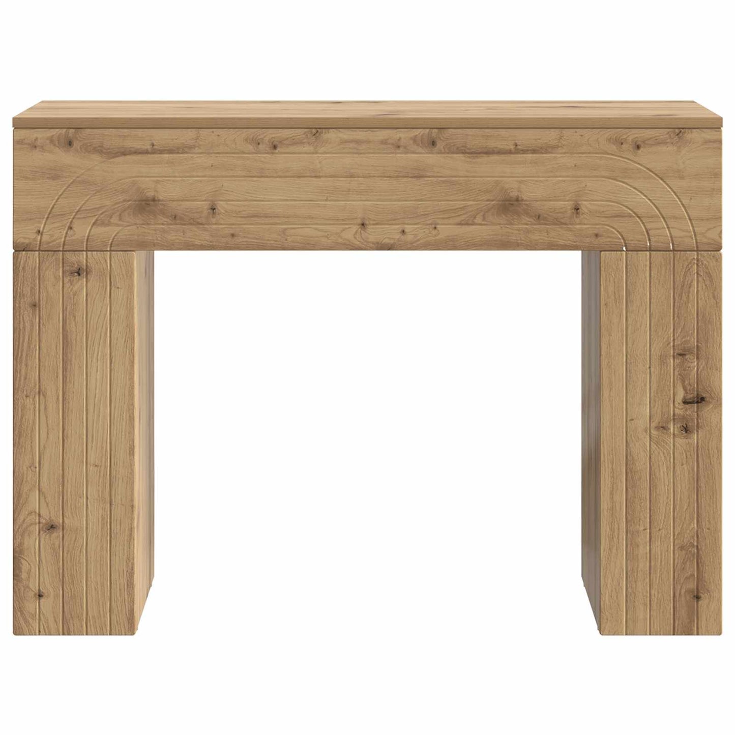 Couchtisch Artisan-Eiche 102 x 35 x 75 cm Holzwerkstoff