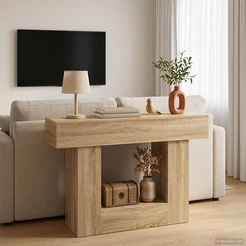 Sonoma-Eiche 101 x 30 x 74 cm