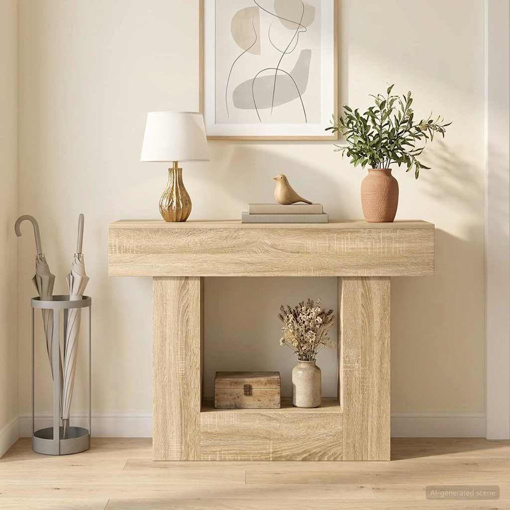 Sonoma-Eiche 101 x 30 x 74 cm