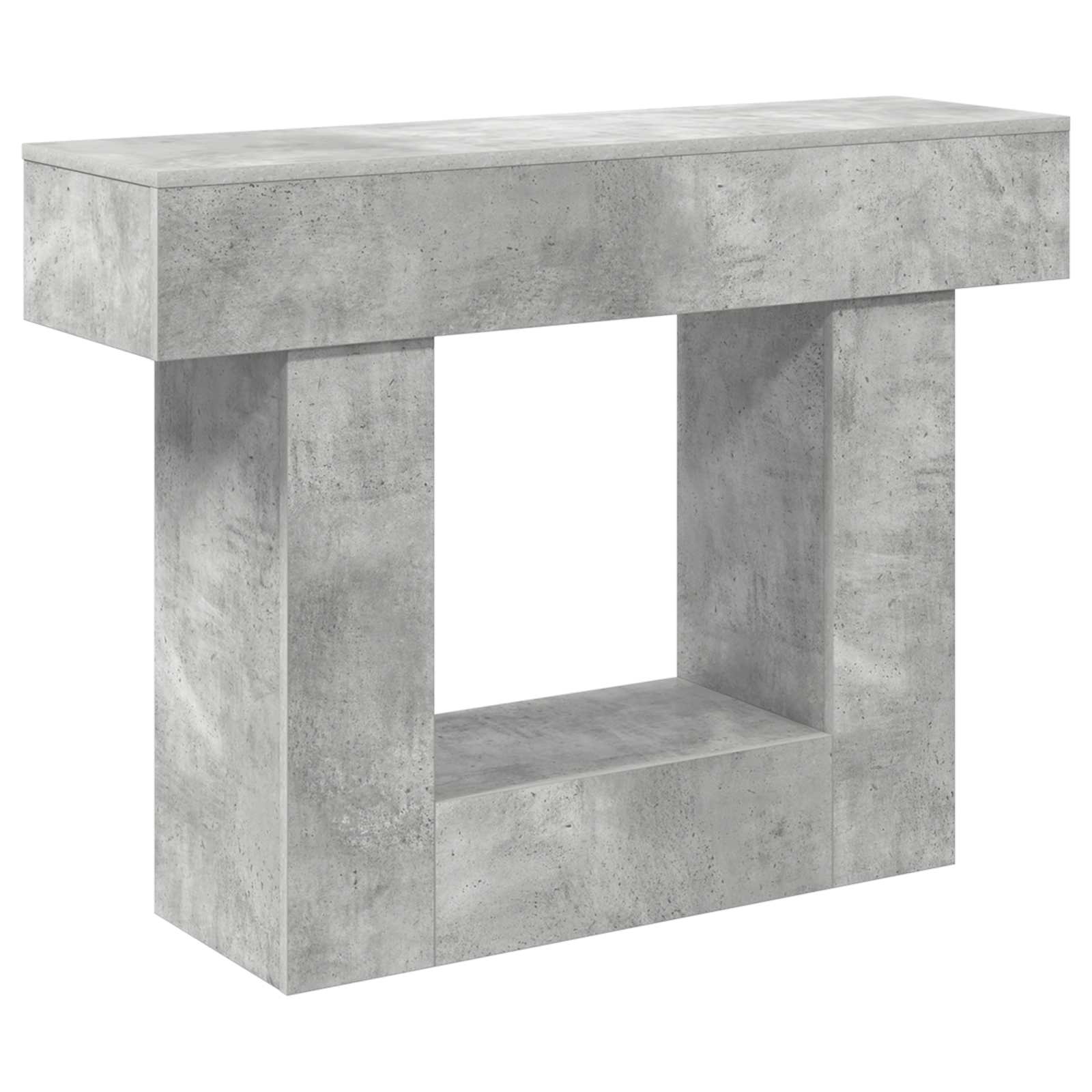 Betongrau 101 x 30 x 74 cm