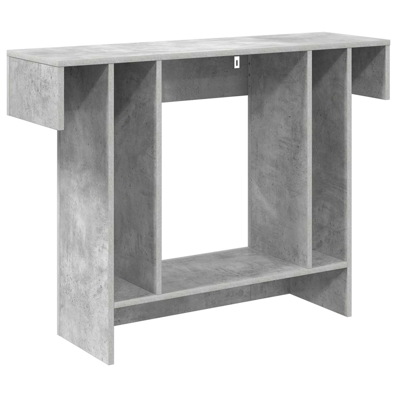 Betongrau 101 x 30 x 74 cm