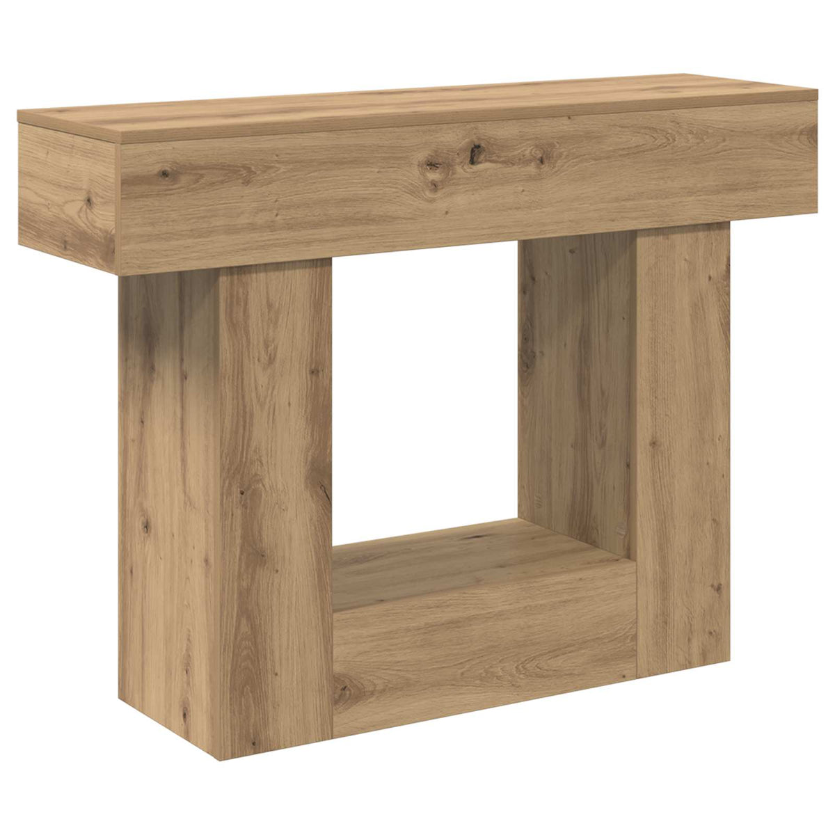 Konsolentisch Artisan-Eiche 101 x 30 x 74 cm Holzwerkstoff