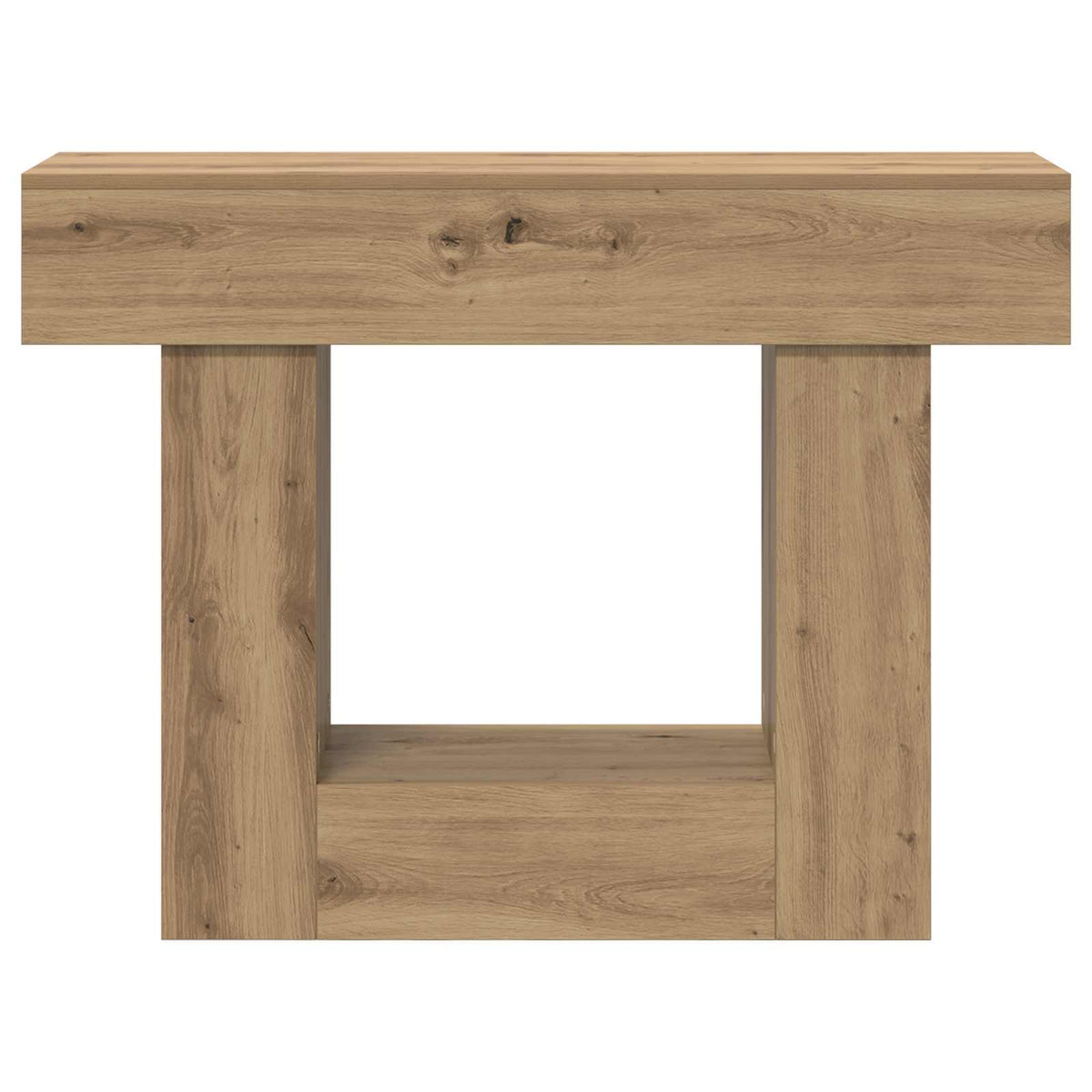 Konsolentisch Artisan-Eiche 101 x 30 x 74 cm Holzwerkstoff