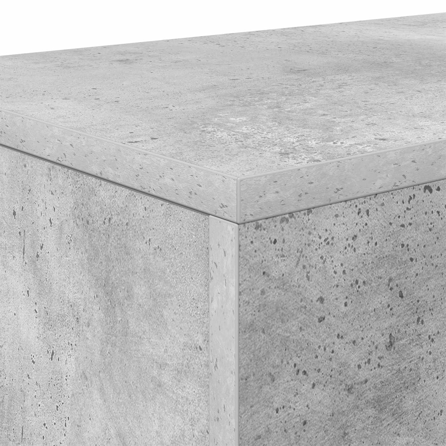 Betongrau 160 x 30 x 74 cm