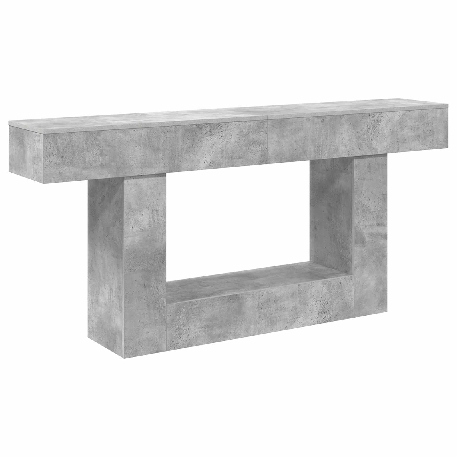 Betongrau 160 x 30 x 74 cm