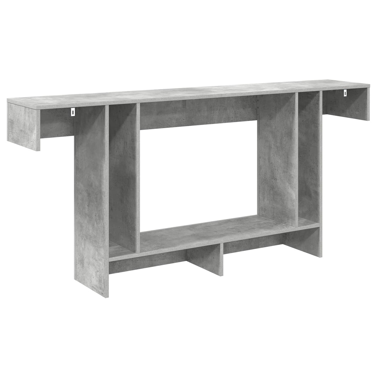 Betongrau 160 x 30 x 74 cm