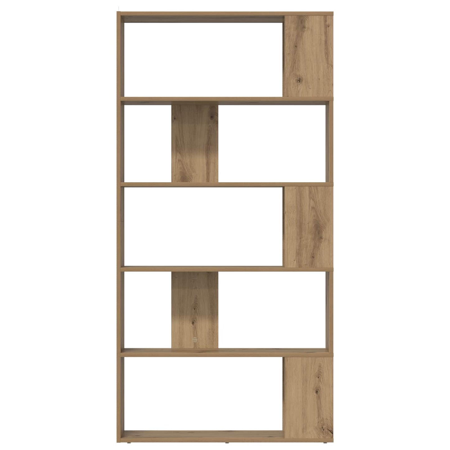 Bücherregal 80 x 24 x 159 cm Holzwerkstoff Artisan-Eiche