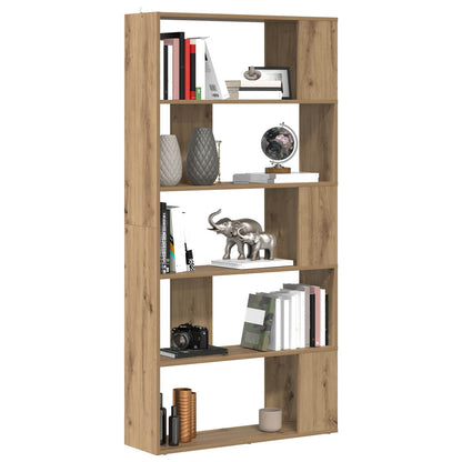Bücherregal 80 x 24 x 159 cm Holzwerkstoff Artisan-Eiche