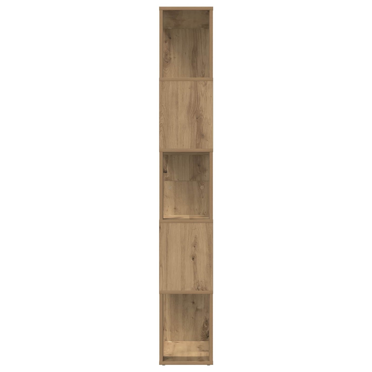 Bücherregal 80 x 24 x 159 cm Holzwerkstoff Artisan-Eiche
