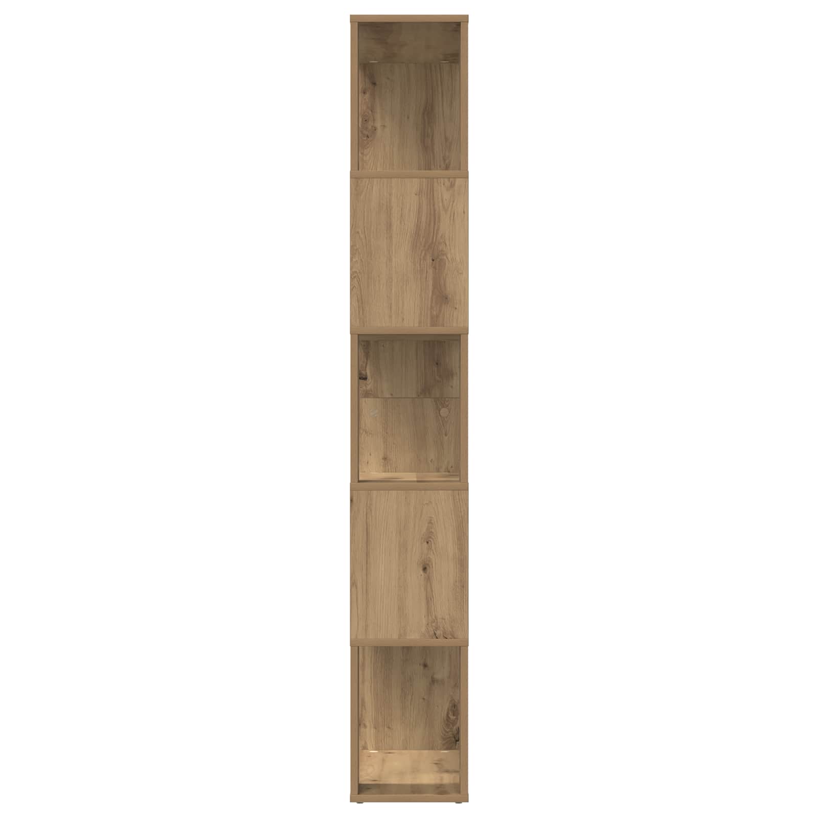 Bücherregal 80 x 24 x 159 cm Holzwerkstoff Artisan-Eiche
