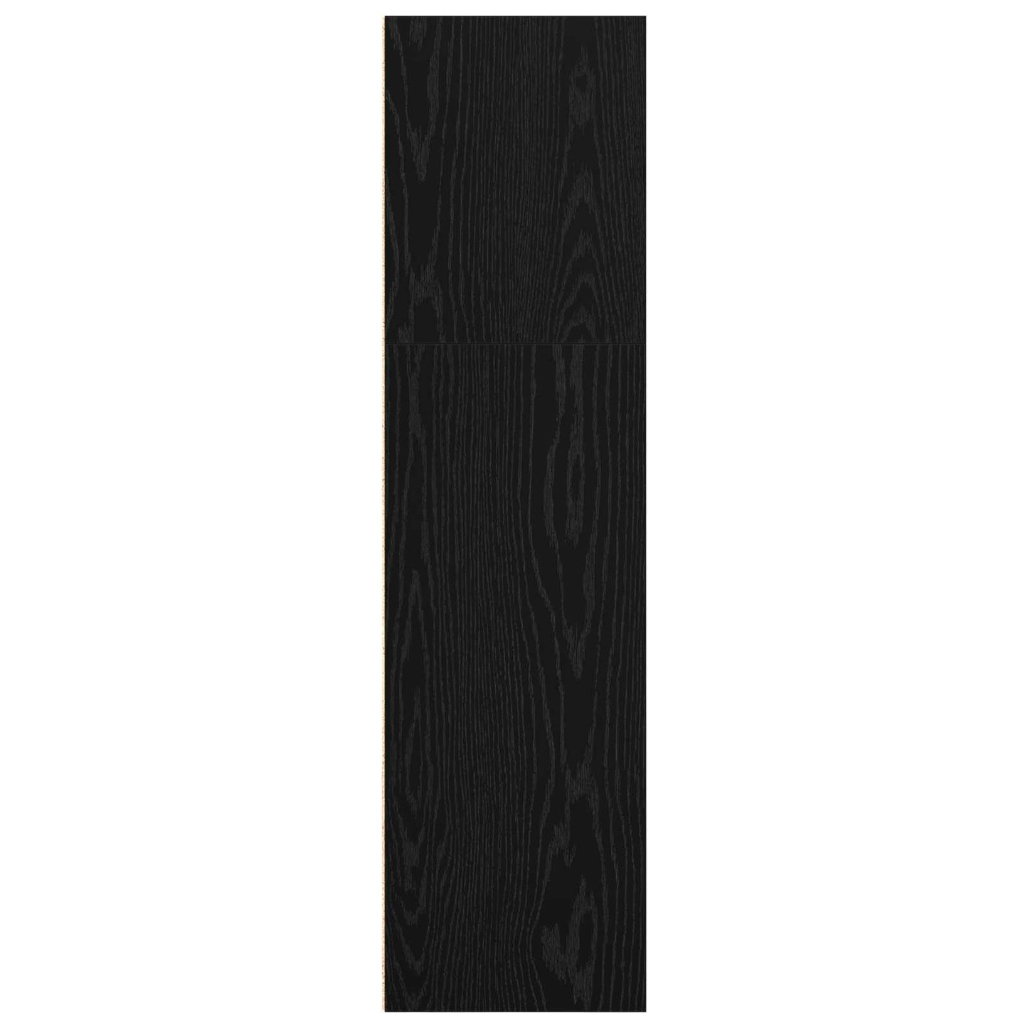 Bücherregal 60 x 30 x 114 cm Holzwerkstoff Schwarz Eichen-Optik