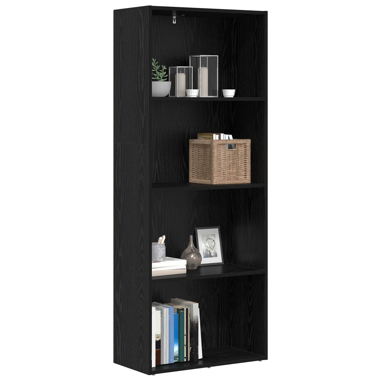 Freistehender Stauraum 60 x 30 x 151,5 cm Holzwerkstoff