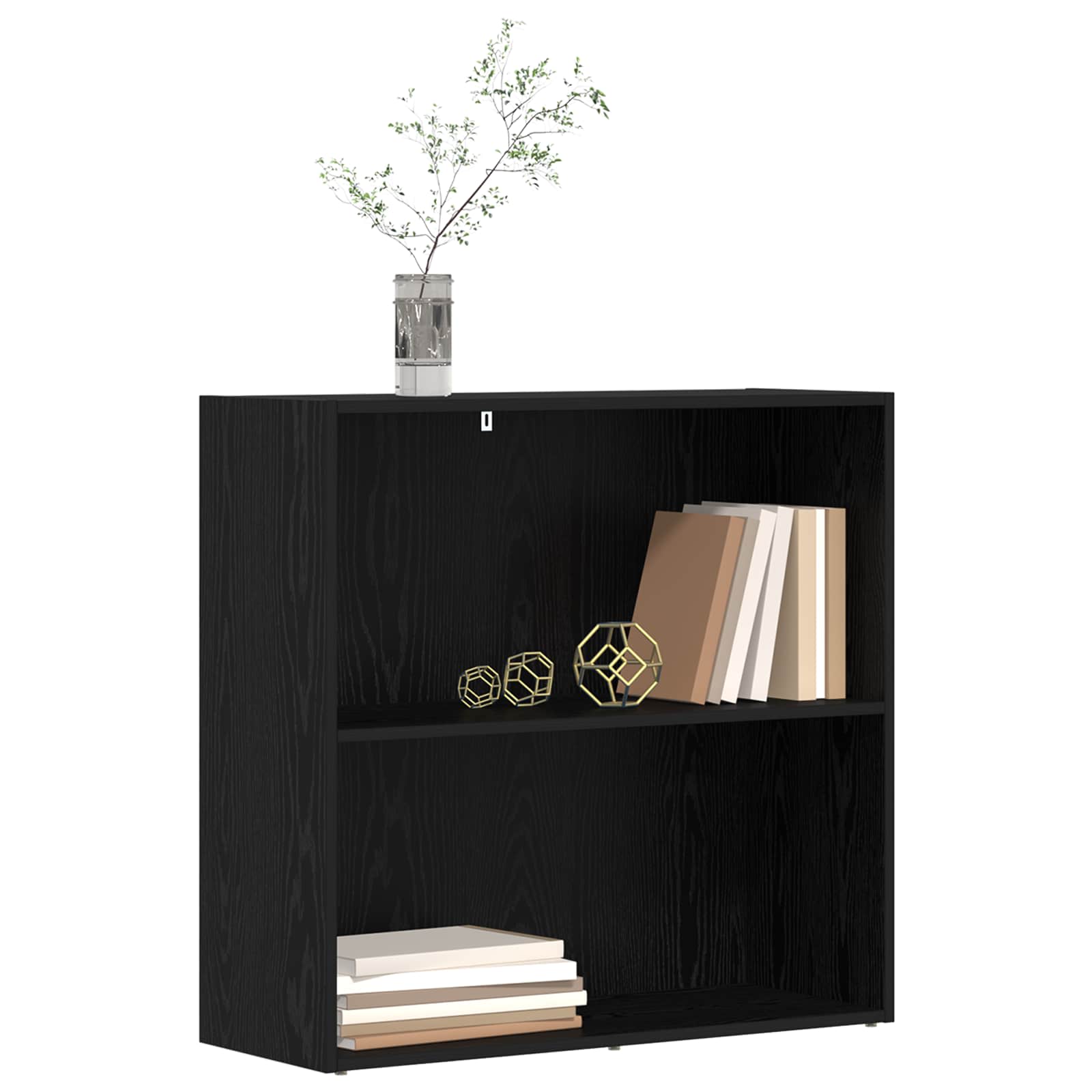 Bücherregal 80 x 30 x 76,5 cm Holzwerkstoff