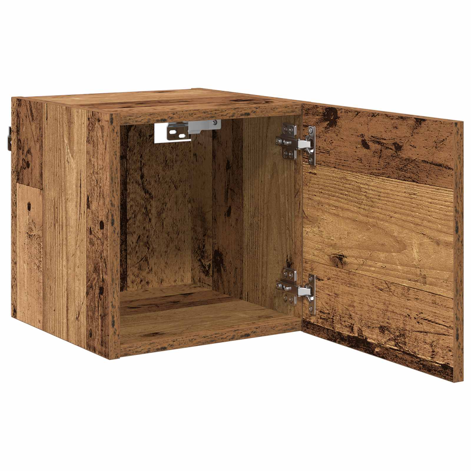 Wandmontiertes TV-Regal Altholz Holzwerkstoff
