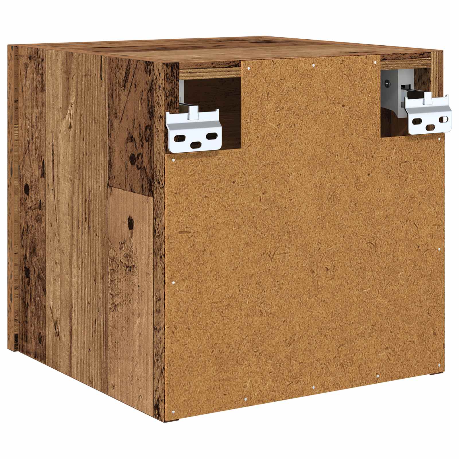 Wandmontiertes TV-Regal Altholz Holzwerkstoff