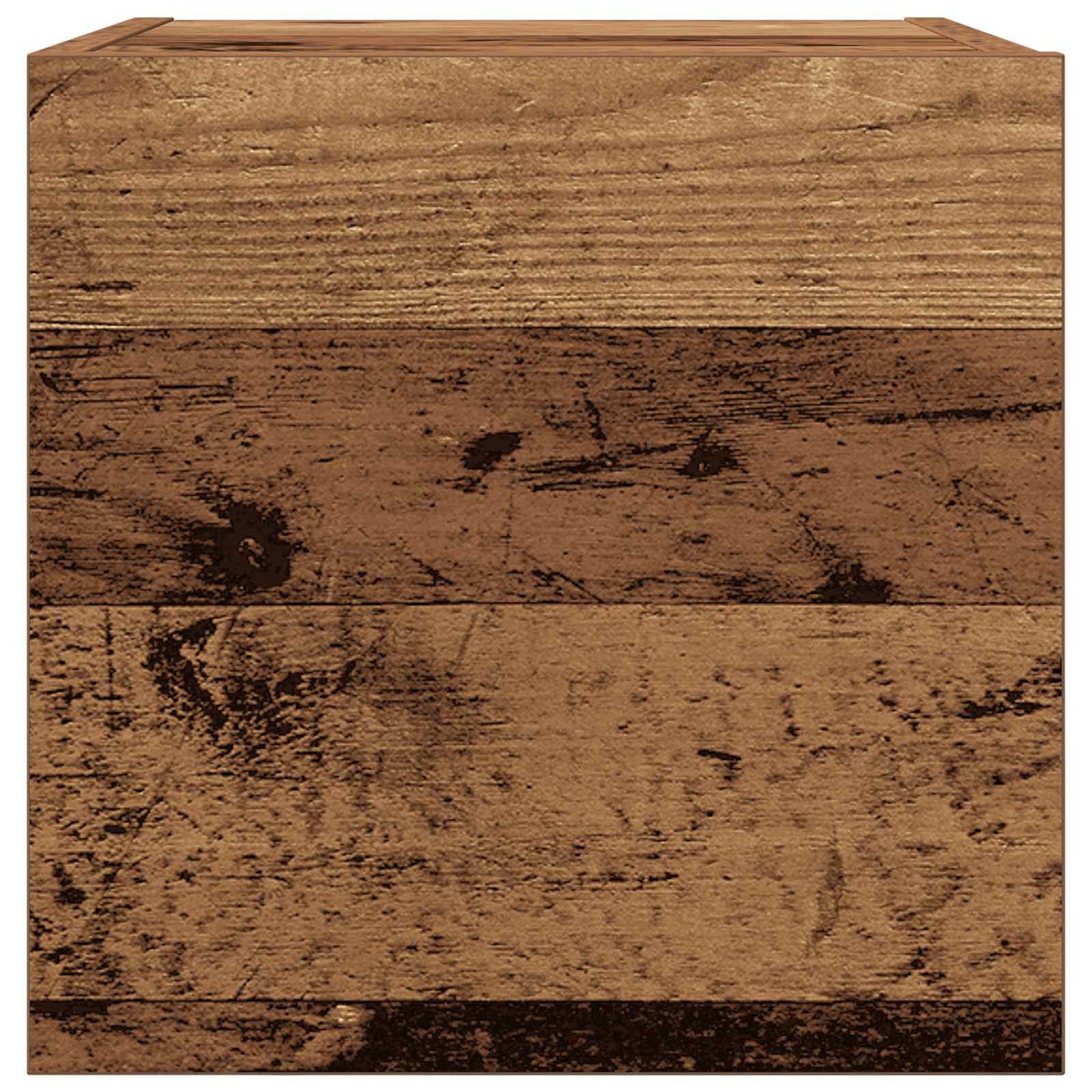 Wandmontiertes TV-Regal Altholz Holzwerkstoff