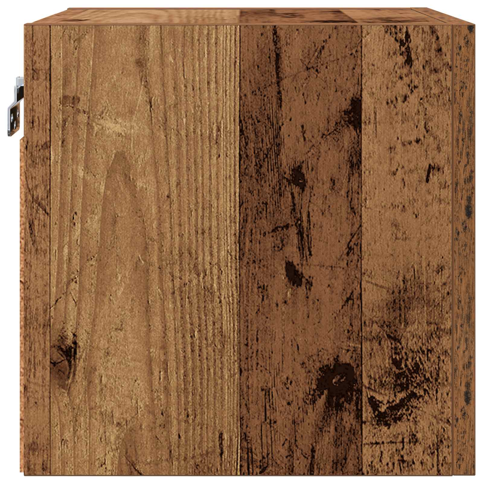 Wandmontiertes TV-Regal Altholz Holzwerkstoff