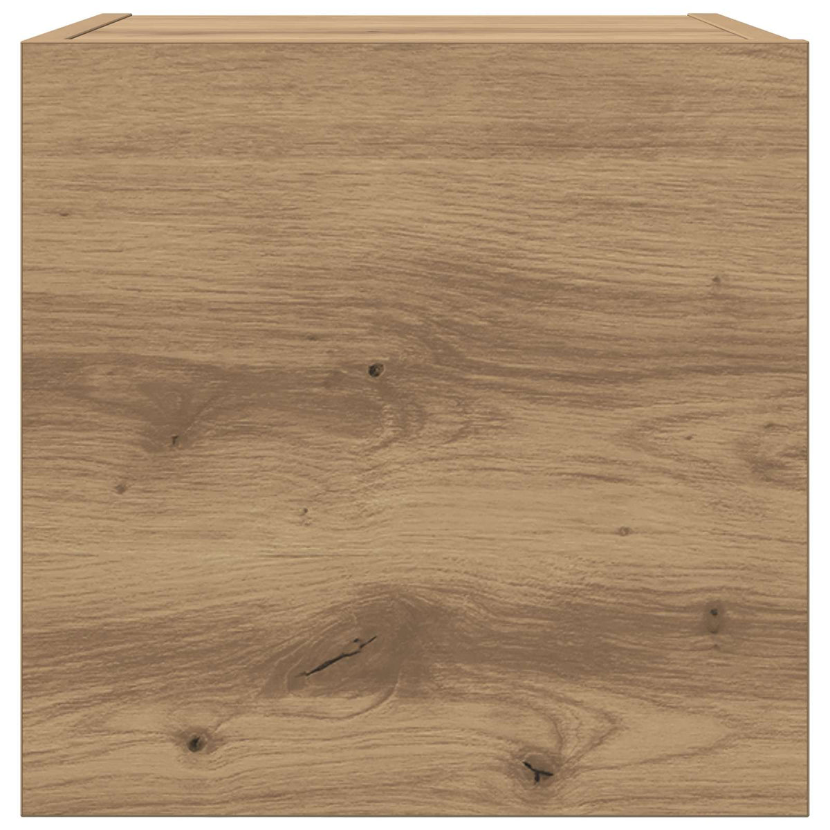 Wandmontiertes TV-Regal Artisan-Eiche Holzwerkstoff
